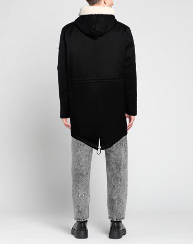Peuterey Man Puffer Black Size L Wool, Polyamide