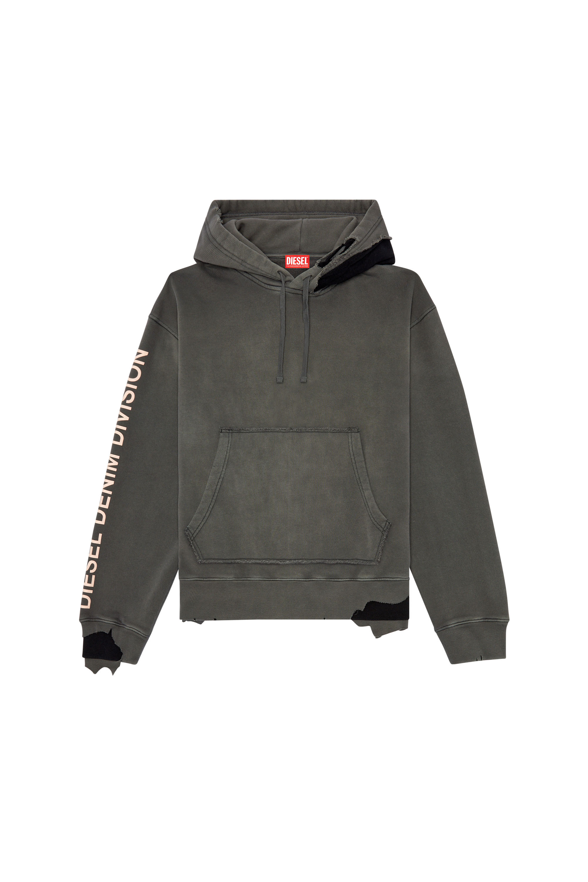 S-Macsrot cotton hoodie - Grey