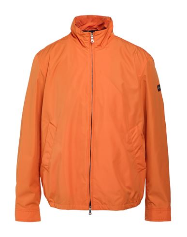 Man Jacket Orange Size L Polyester