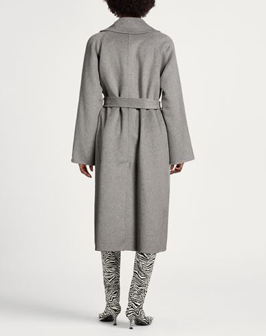 Paltò Fabbrica Woman Coat Grey Size 10 Wool, Polyester