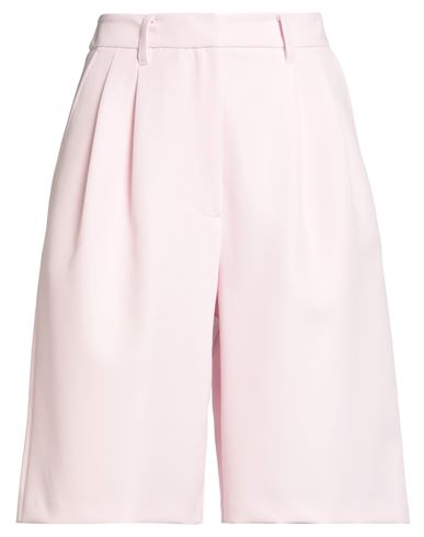 Woman Shorts & Bermuda Shorts Pink Size 10 Polyester, Elastane