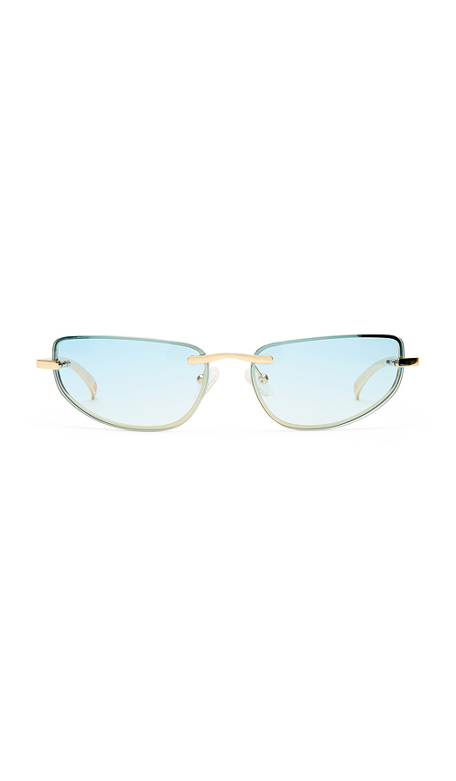 Le Specs SONNENBRILLE BUBBLES in Metallic Gold