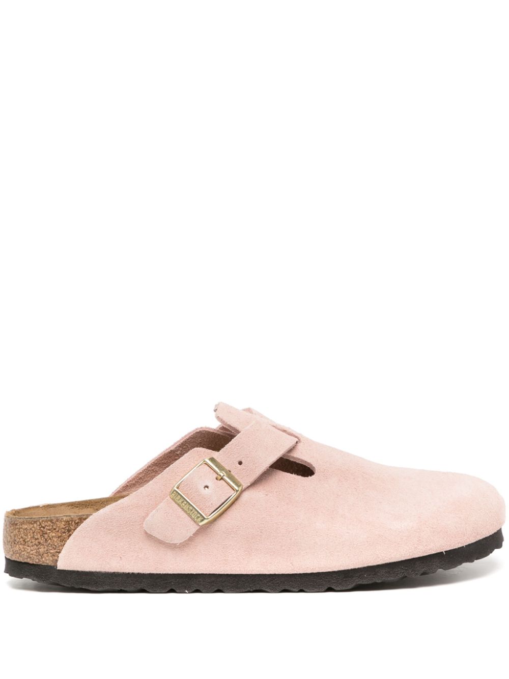 Boston suede clogs - Pink