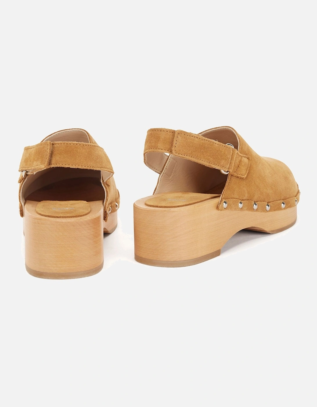 Hugo Boss Women's Brit Clog-S Shoes - Yellow - Size: 2