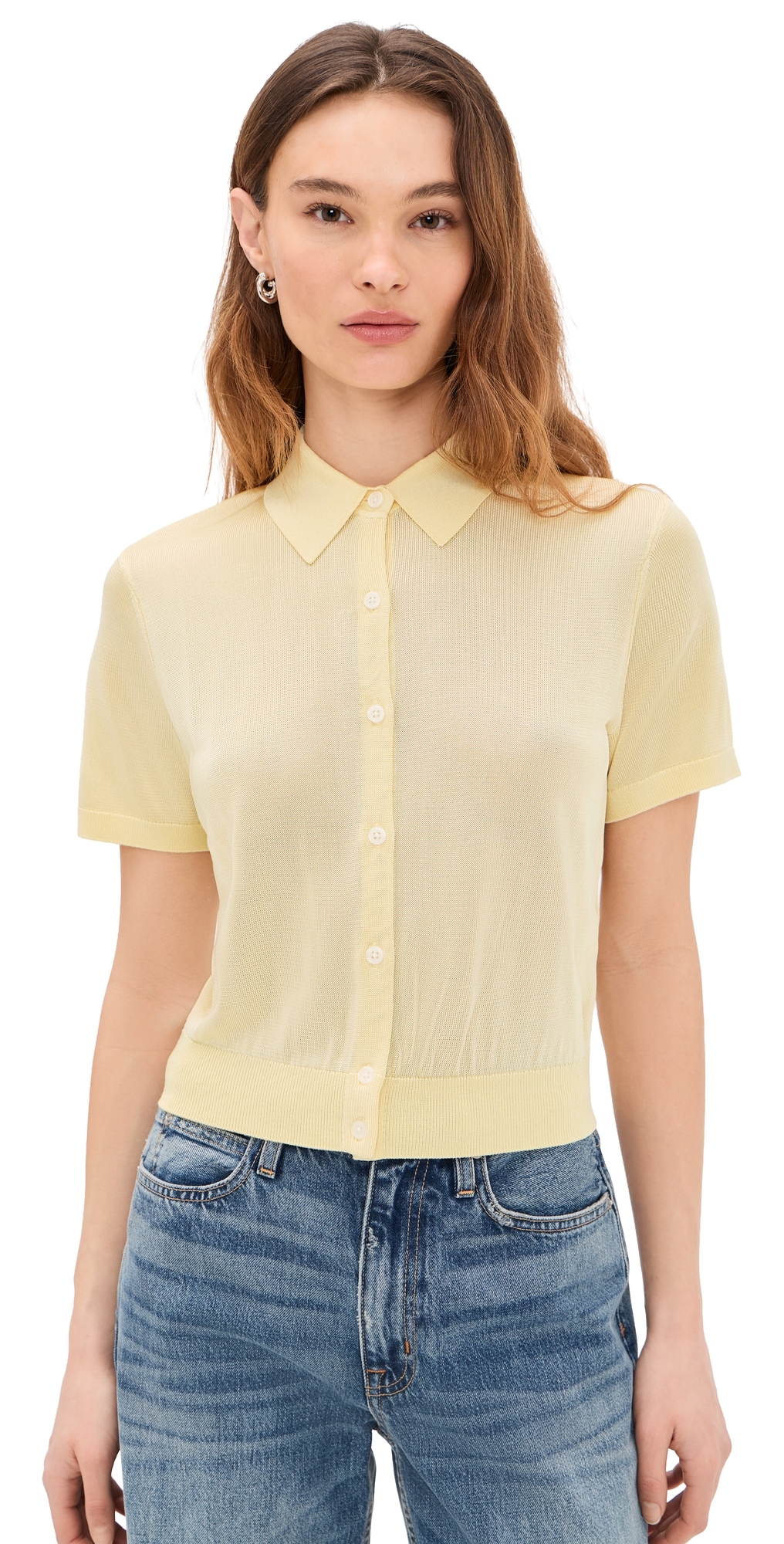 Lucca Cardigan Pale Yellow