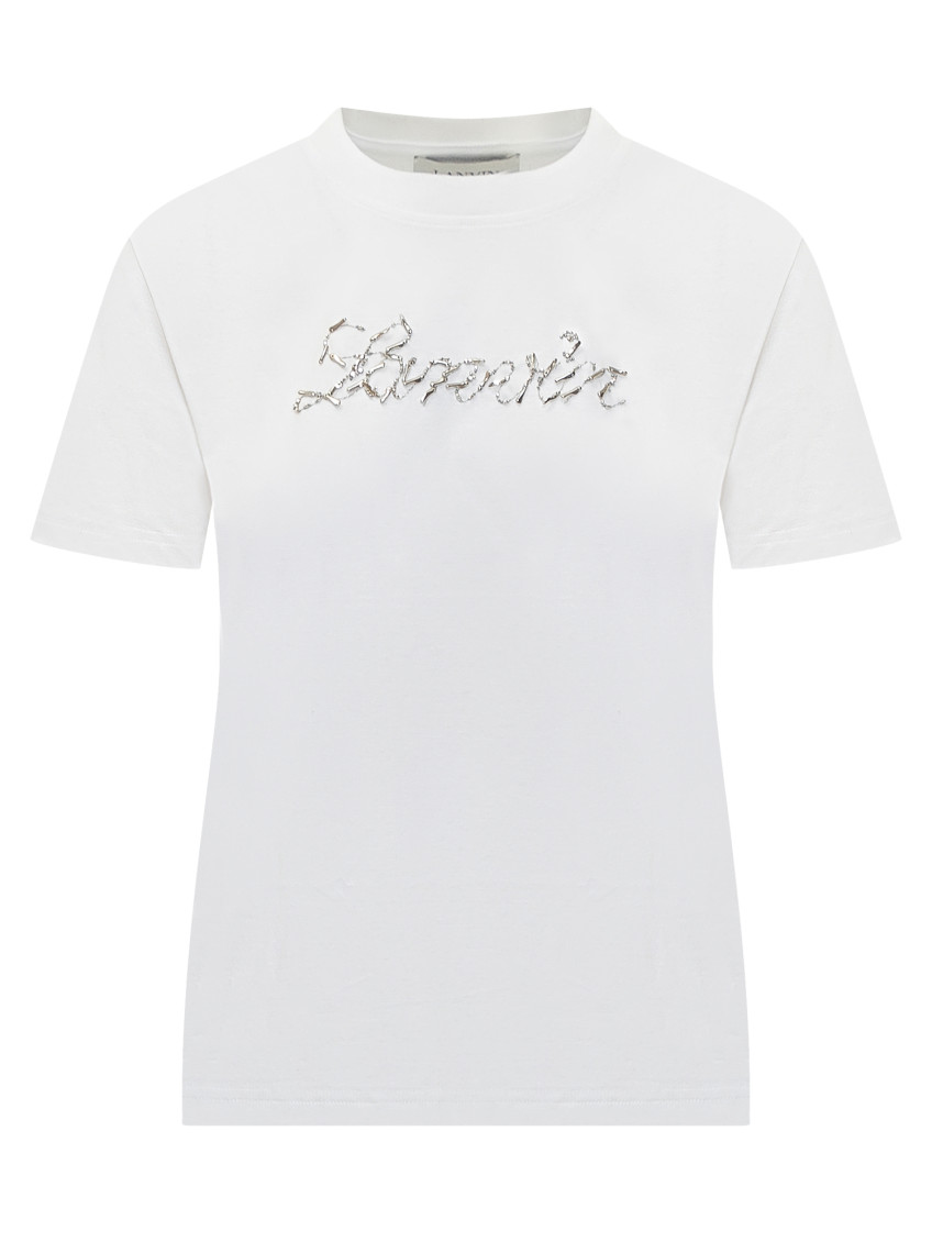 White Cotton T-shirt