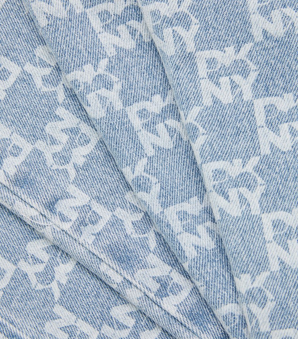 Logo Wide-Leg Jeans