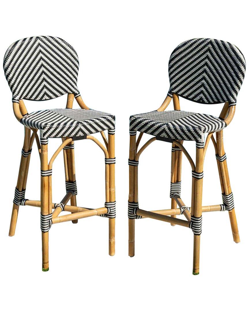 Set of 2 Nerea Counter Stools