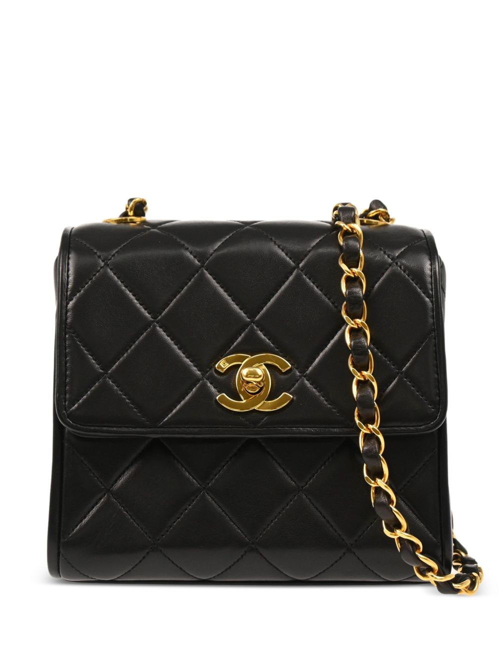 CHANEL Pre-Owned 1995 Flap shoulder bag - Black