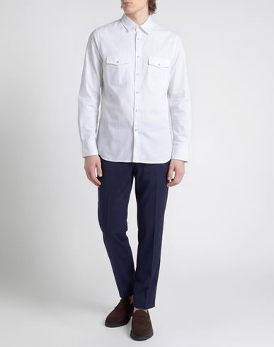 Man Shirt White Size 15 ½ Cotton