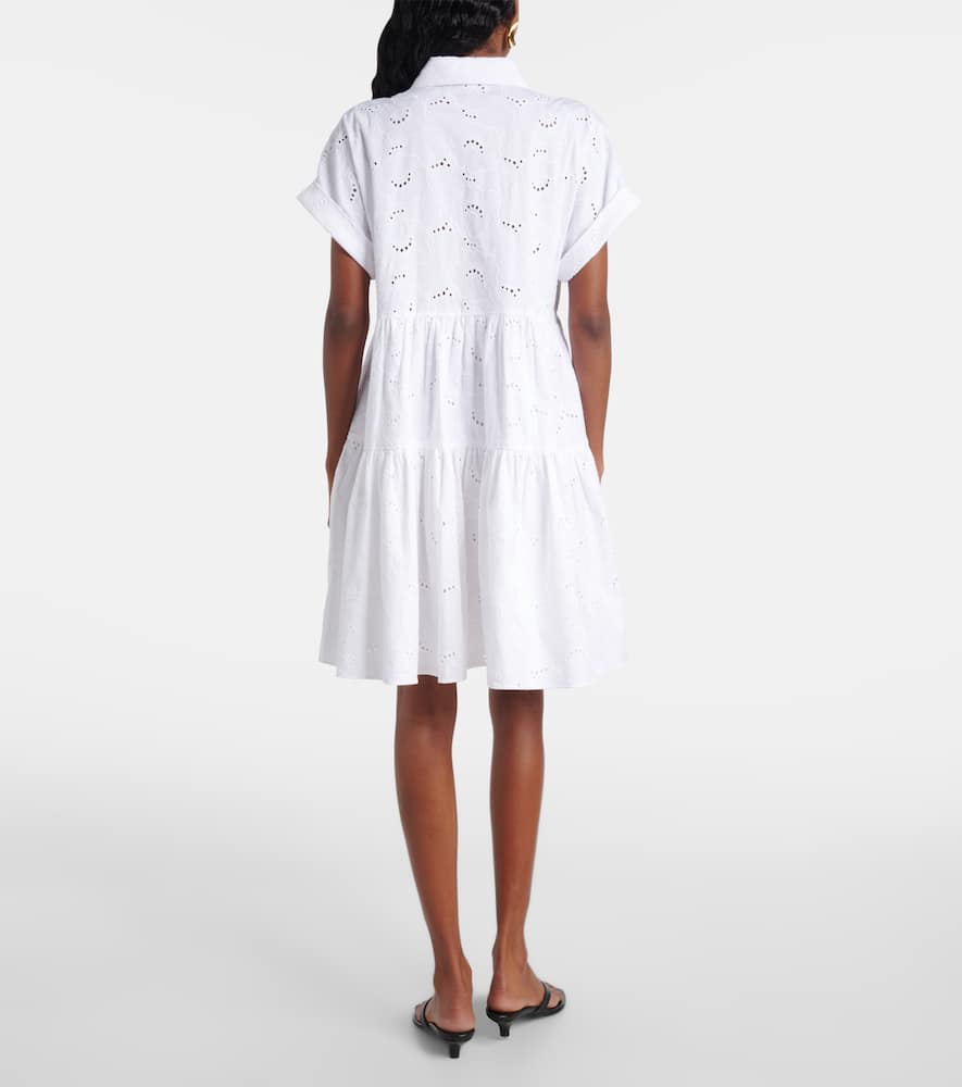 Summer Blossom broderie anglaise minidress