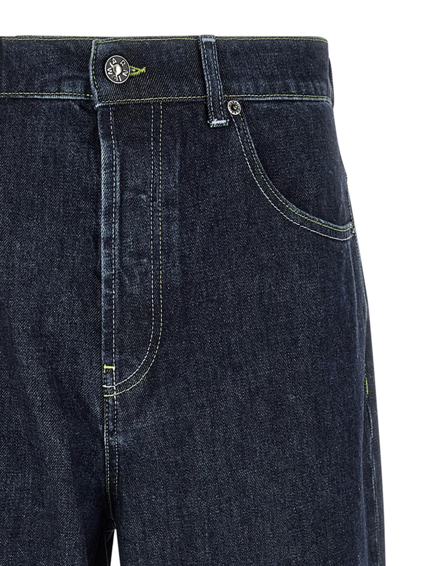 Marni - trousers rolled cuffs belt loops pocket