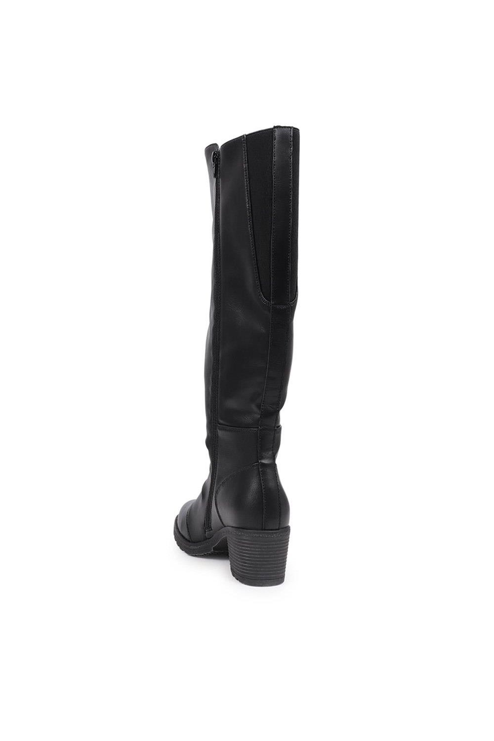 Pavers Women's Knee-High Boots in Black