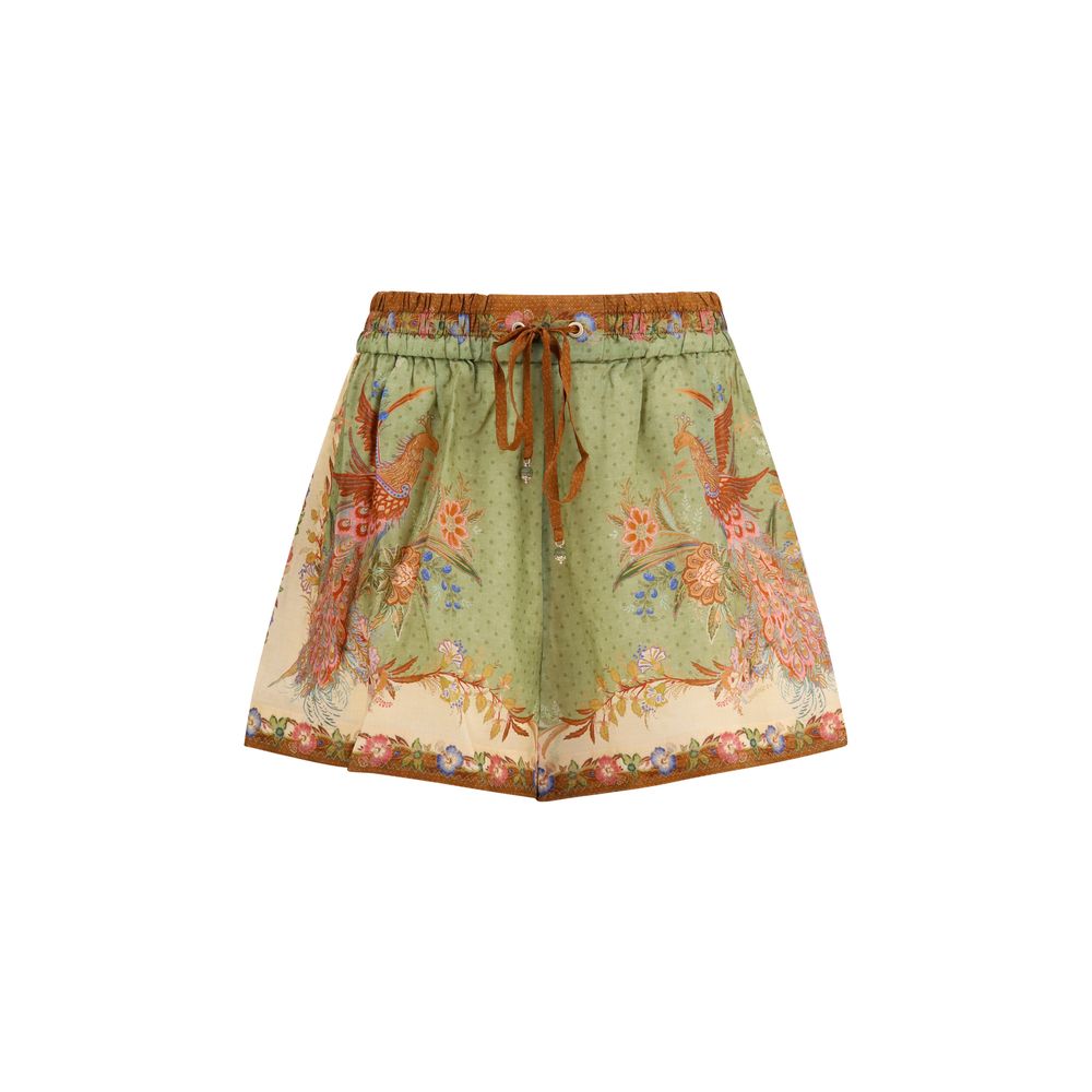 Indra Bermuda Shorts — Multicolor