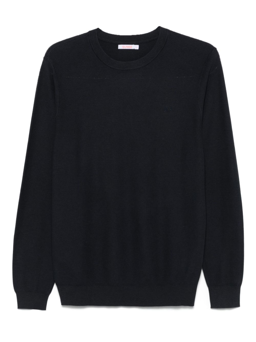 Sun 68 piqué-weave cotton sweater - Blue