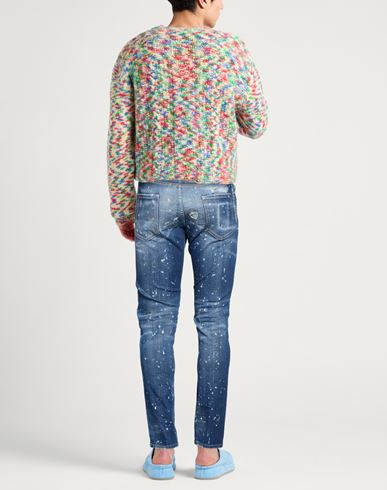 Man Jeans Blue Size 30 Cotton, Elastane