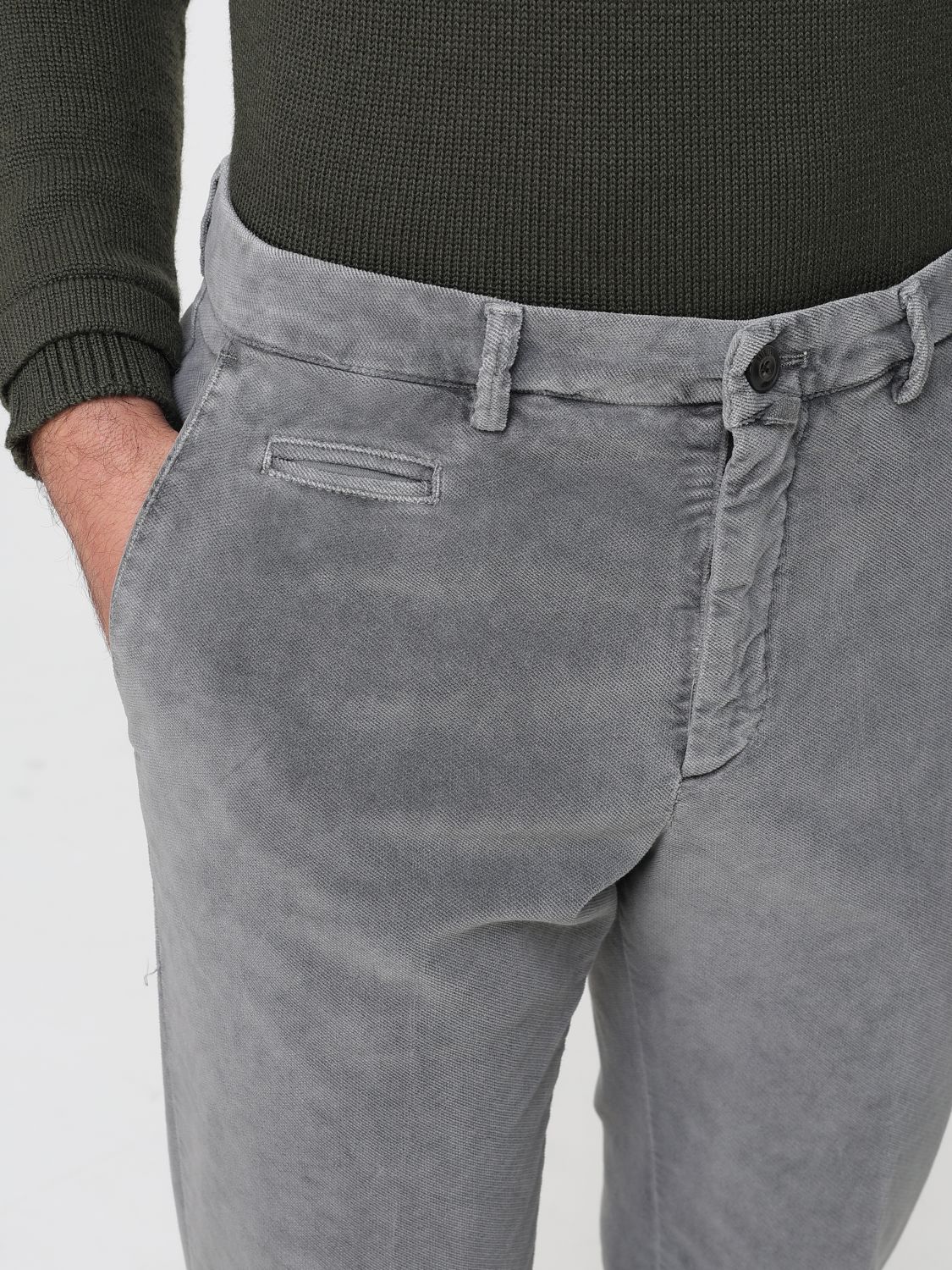 Pants Men color Grey