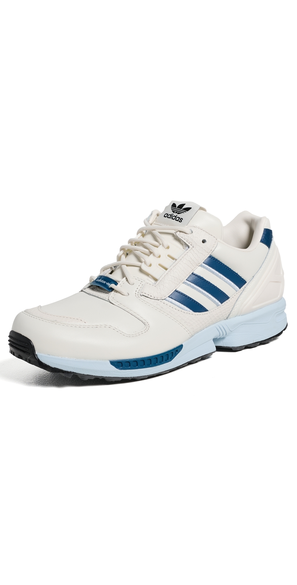 ZX 800 Spikeless Golf Shoes Off White/Dusky Petrol/Sky