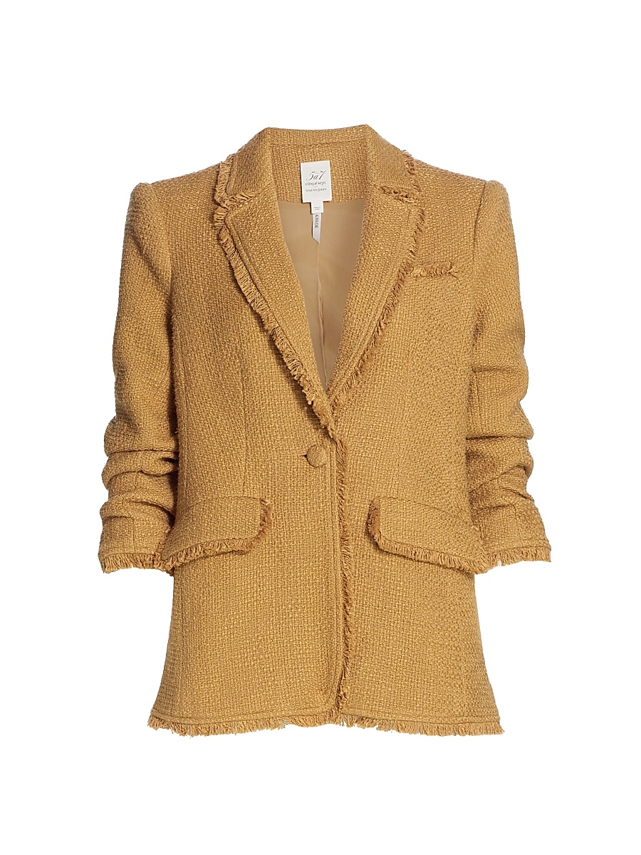 Women's Khloe Boucle Blazer - Sahara