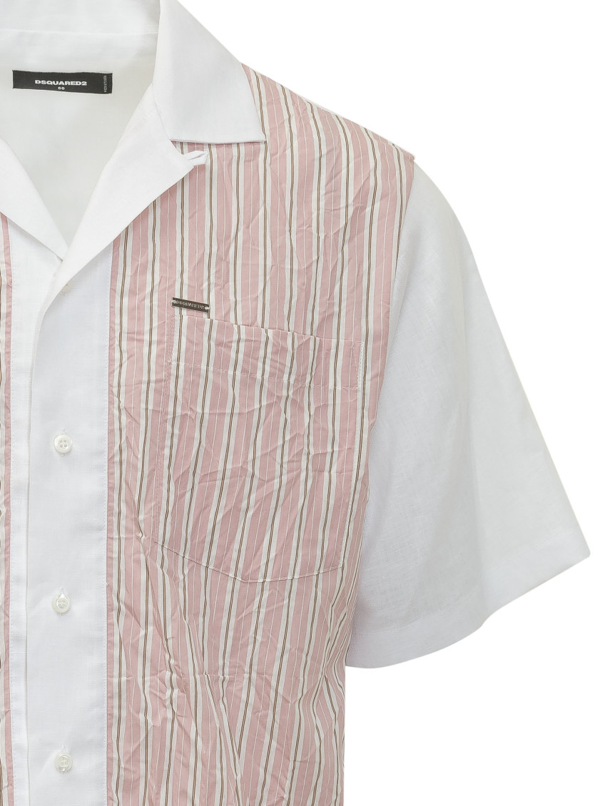 Light Pink Regular Stripes Shirt
