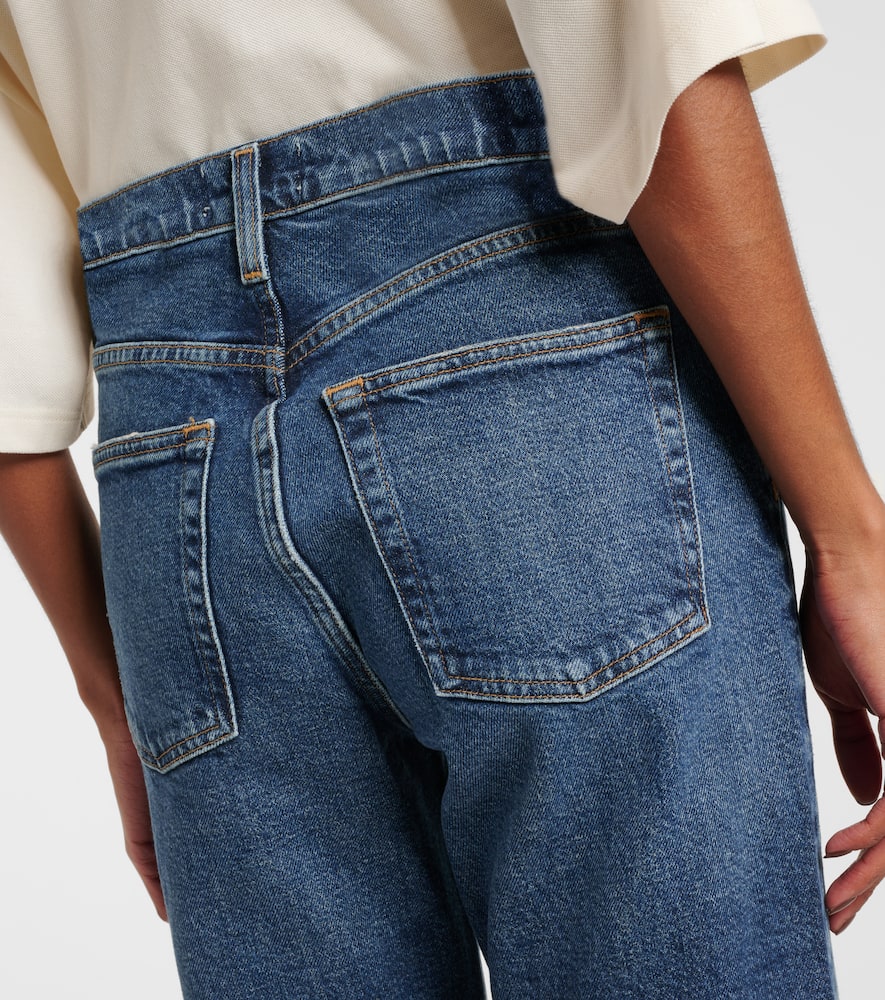 Valen mid-rise straight jeans