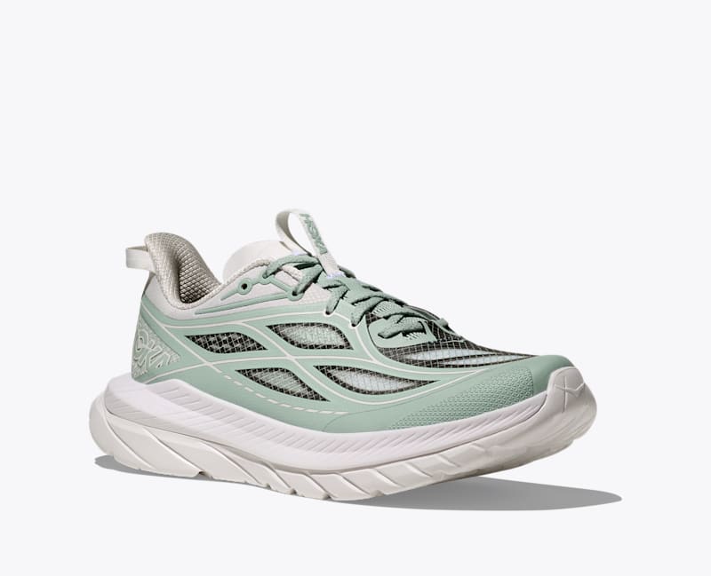 HOKA Women's Mach Remastered Shoes in Frost/Sage
