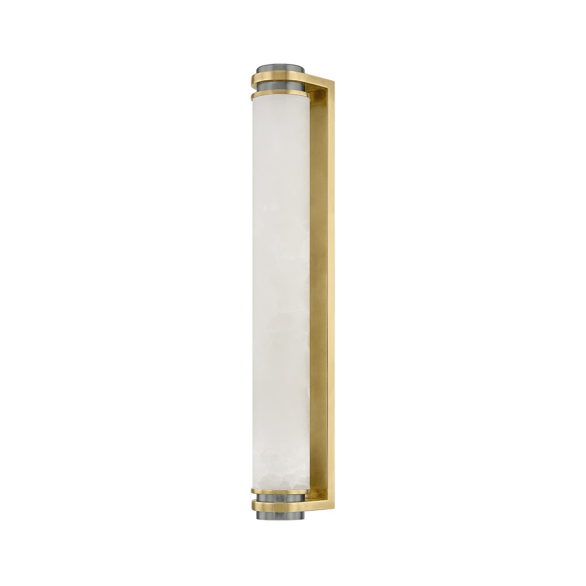 Vintage Brass Vintage Pewter LED Wall Sconce from the Sorrento Collection