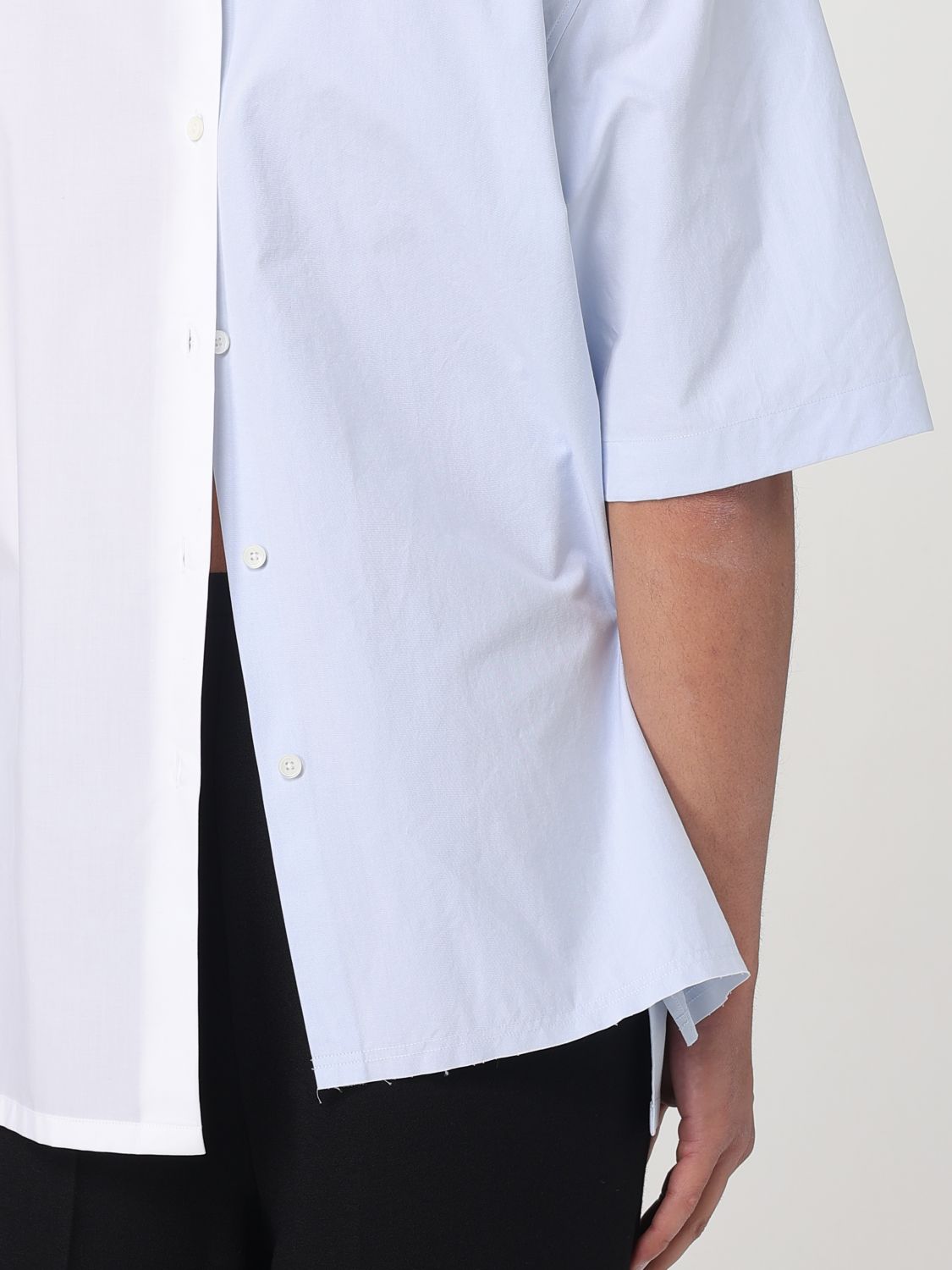 Two-tone shirt - White