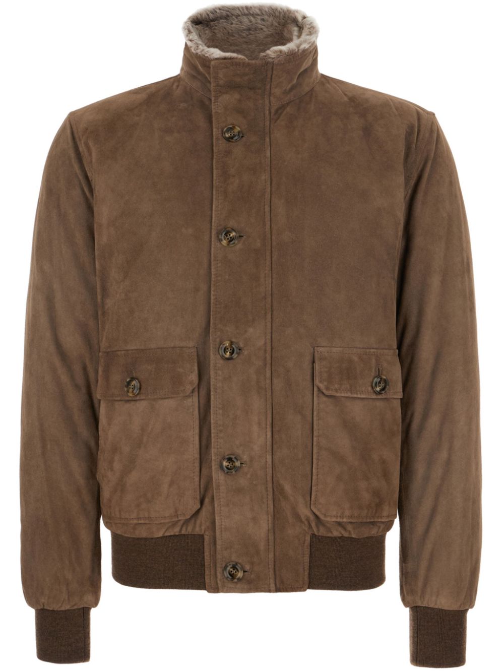 Suede jacket - Brown