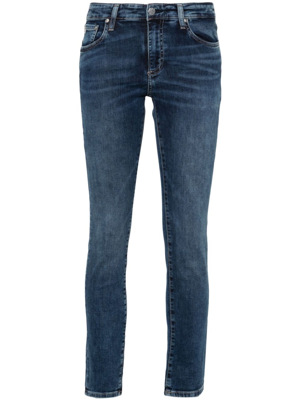 Mid-rise skinny jeans - Blue
