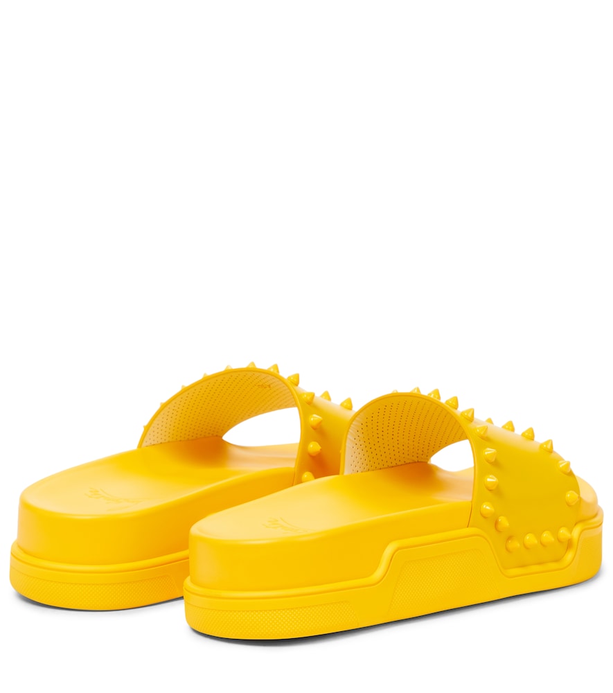Exclusive to Mytheresa - Pool Stud embellished slides