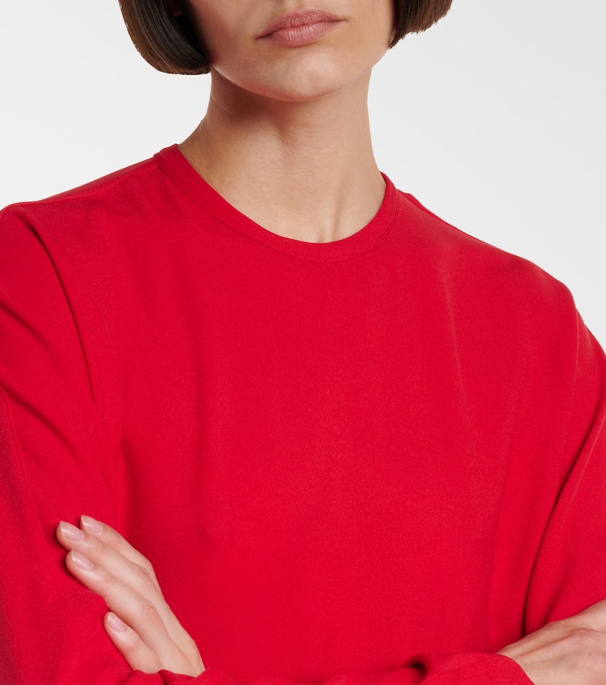 Anselm draped jersey maxi dress