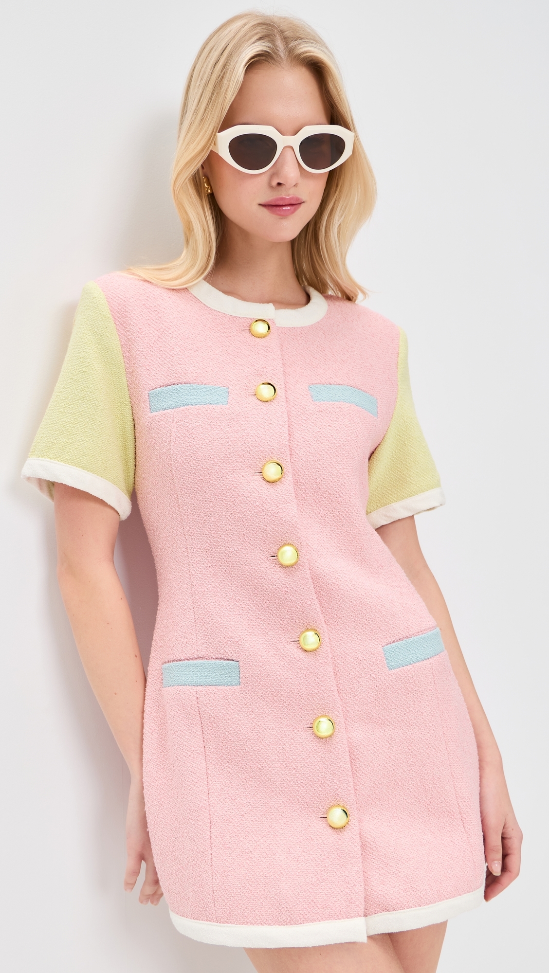 Taylor Dress Pink Multi