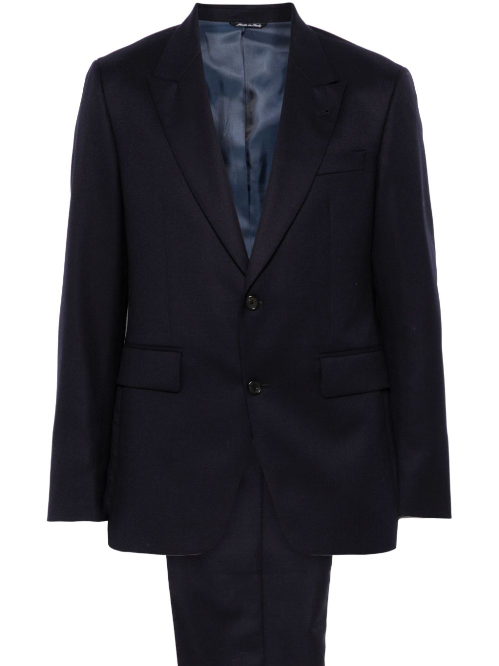 Virgin wool suit - Blue