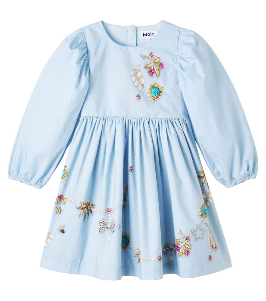 Cilja printed cotton dress