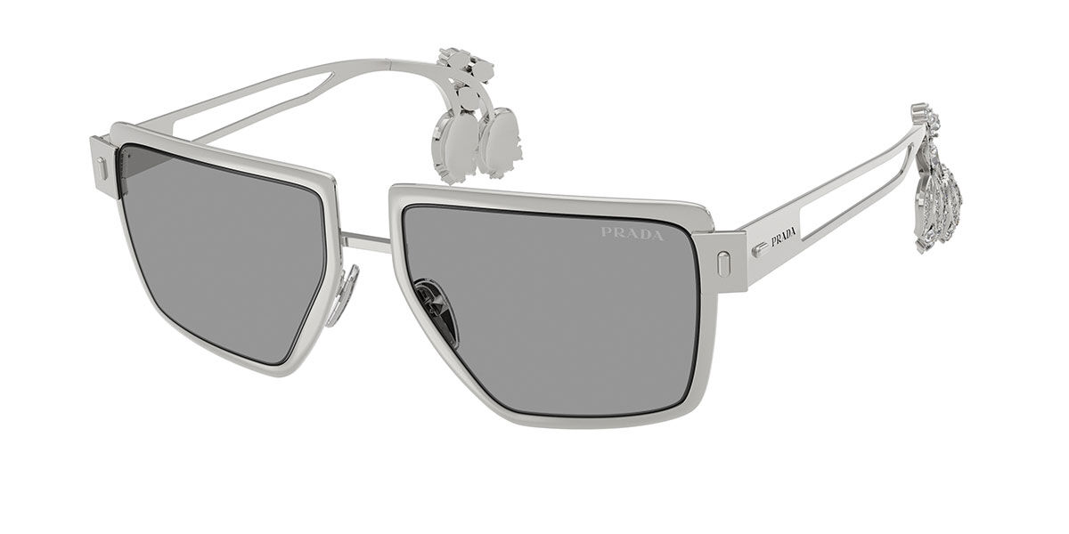 Prada PR D56S 1BC50Q Women’s Sunglasses Silver