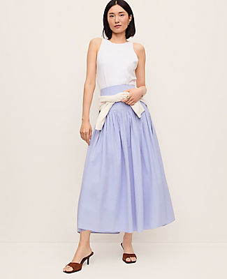 Ann Taylor Gathered Maxi Skirt