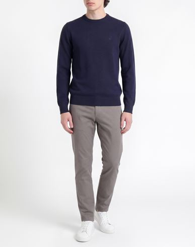 Man Sweater Navy Size M Wool, Viscose, Nylon, Cashmere