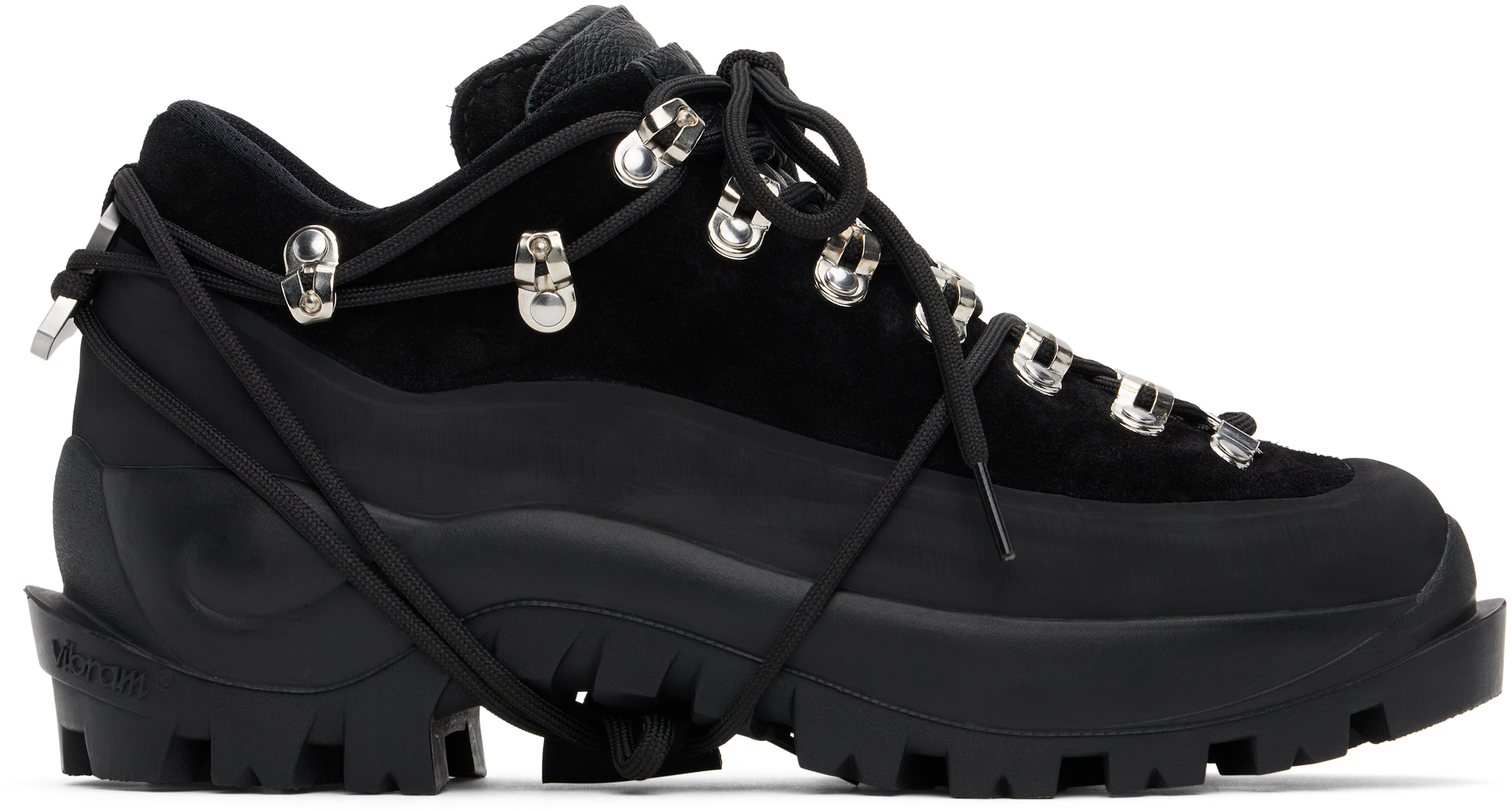 HELIOT EMIL Black Low Hiking Boots