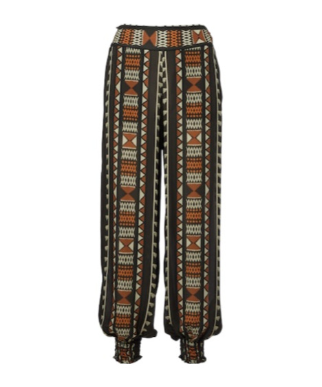Nareem silk georgette balloon pants