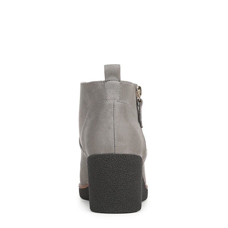 Women's Bianca Wedge Booties (Calm Grey Microfiber)
