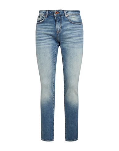 Man Jeans Blue Size 29 Cotton, Polyester, Elastane