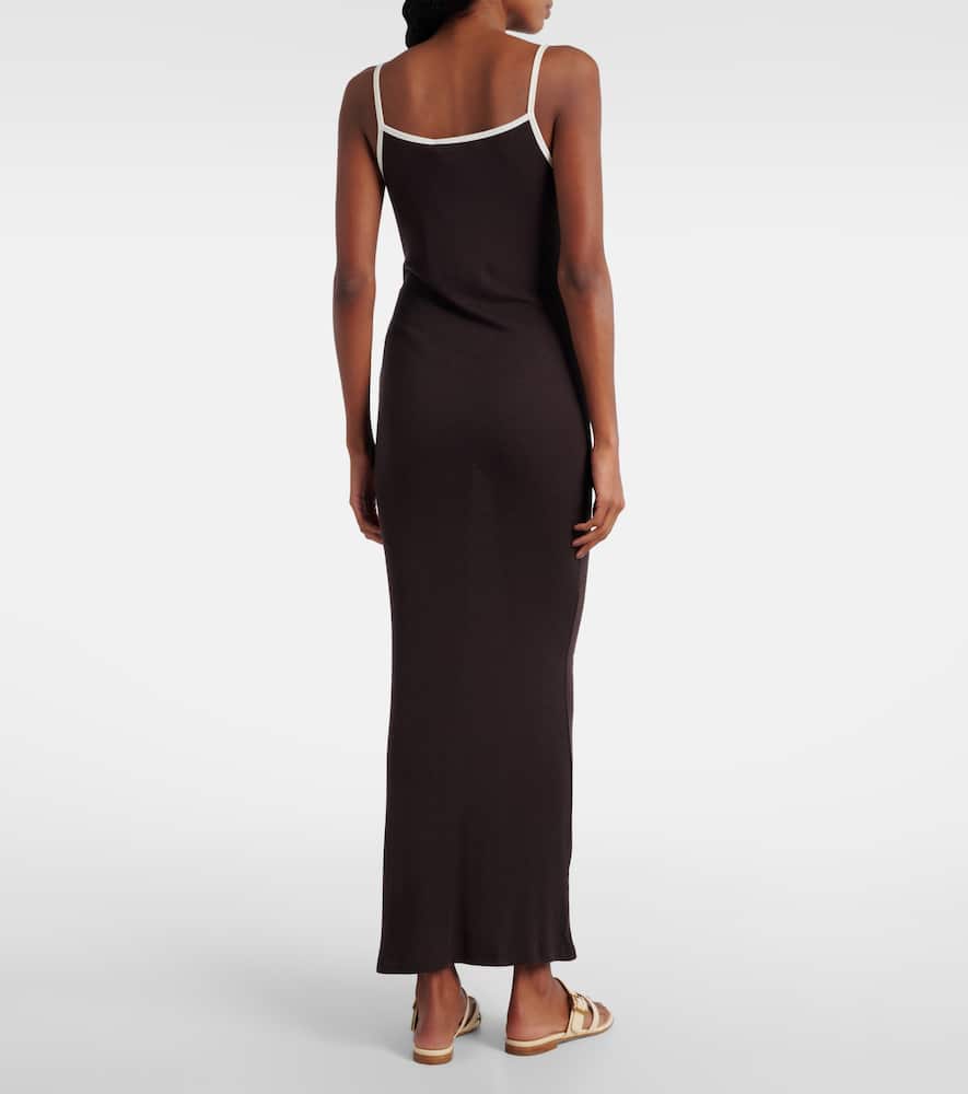 Jersey slip dress