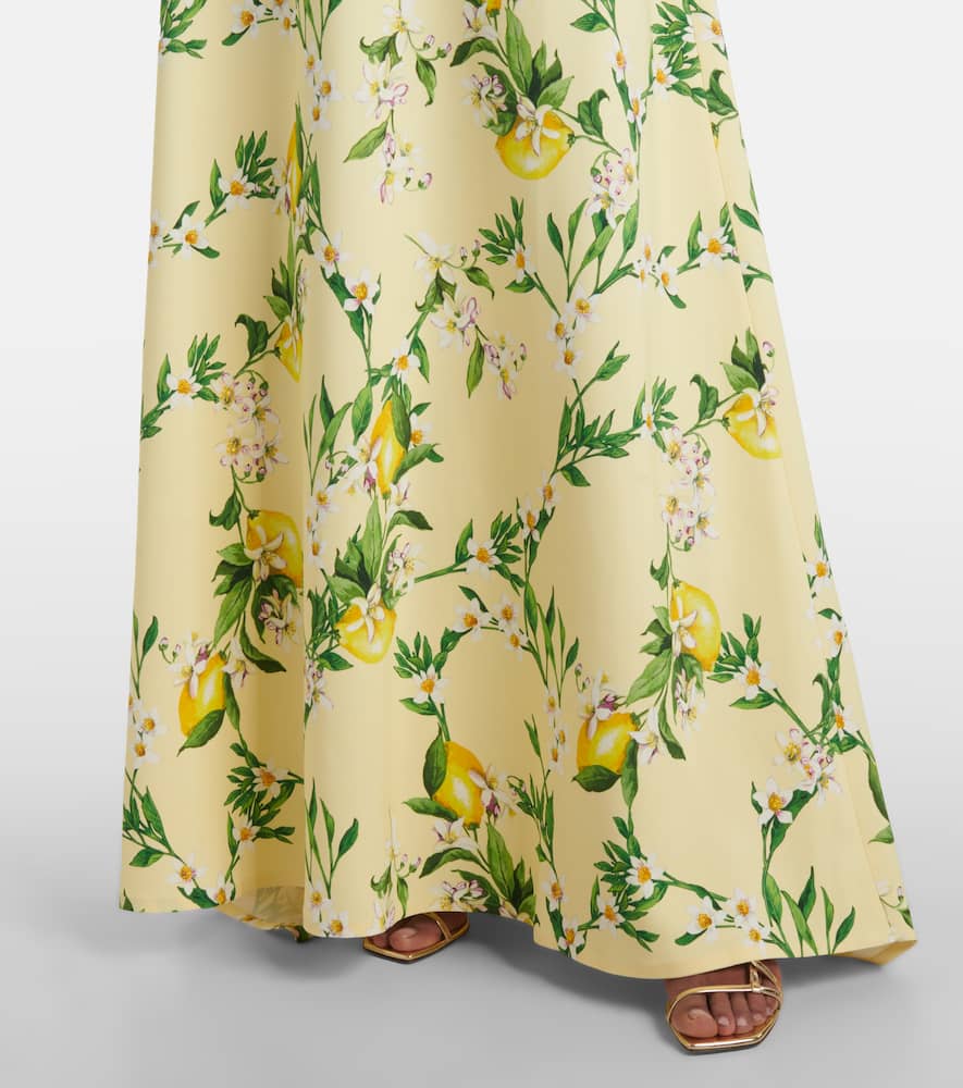 Floral maxi dress