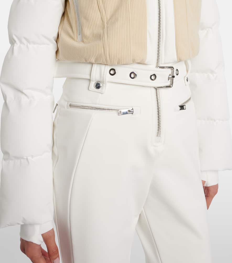 Karei corduroy-trimmed ski suit