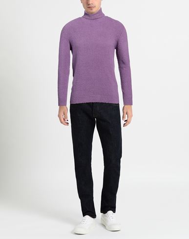 Man Turtleneck Light purple
