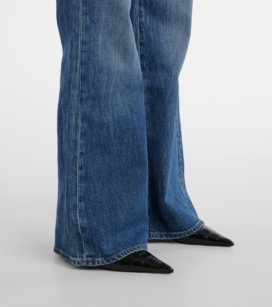 Mankind high-rise flared jeans