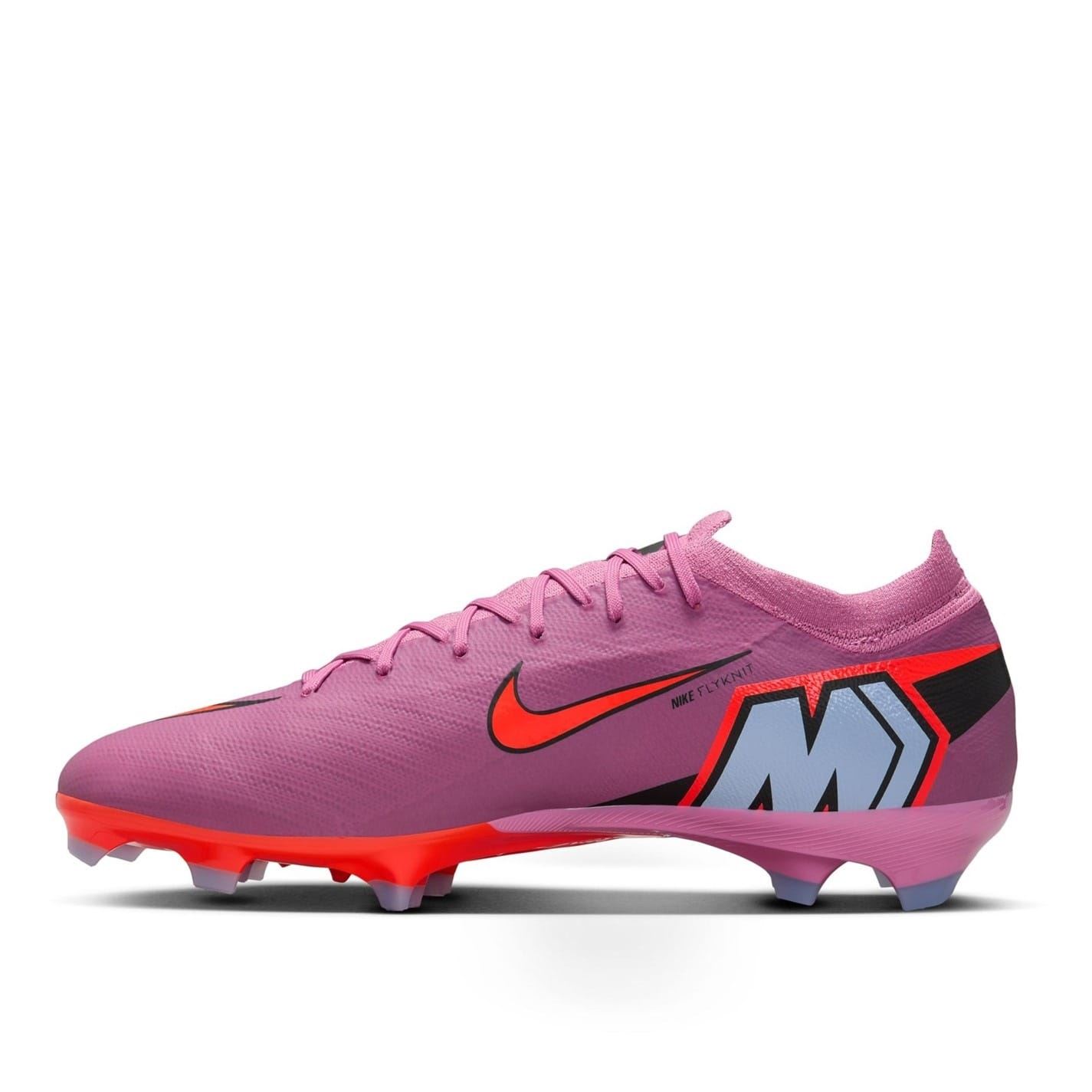 Nike Mens Mercurial Vapor 16 Pro Adults Firm Ground Football Boots in Pink/Black
