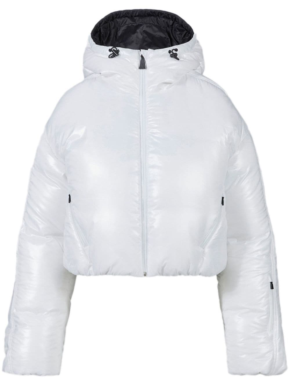 Nuke hooded ski jacket - White