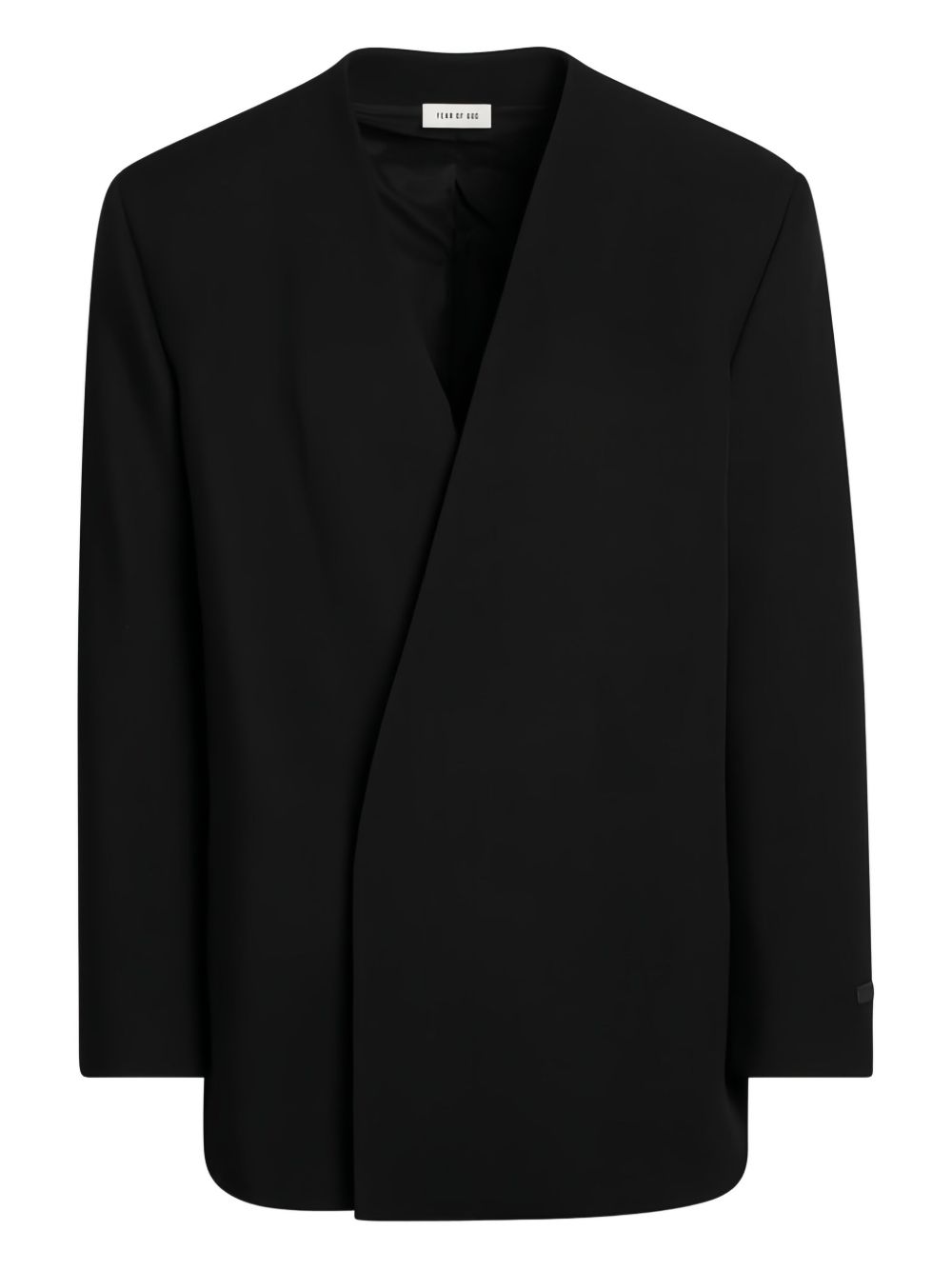 Virgin wool jacket - Black